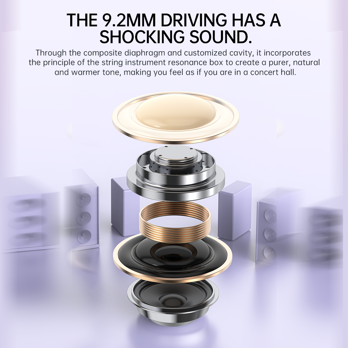 Awei T20 ENC True Wireless Earbuds - Bluetooth 5.4, 35H Playtime, IPX5 Waterproof, for Sports & Calls